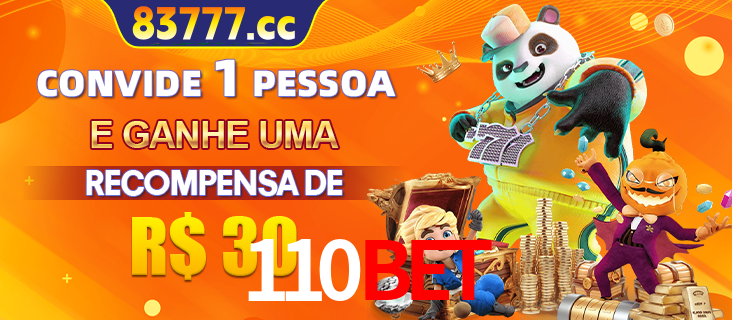 Banner institucional da 110bet sobre parceria de marcas e criação de uma marca de excelência, apresentando os mascotes de jogos populares como o Fortune Tiger.